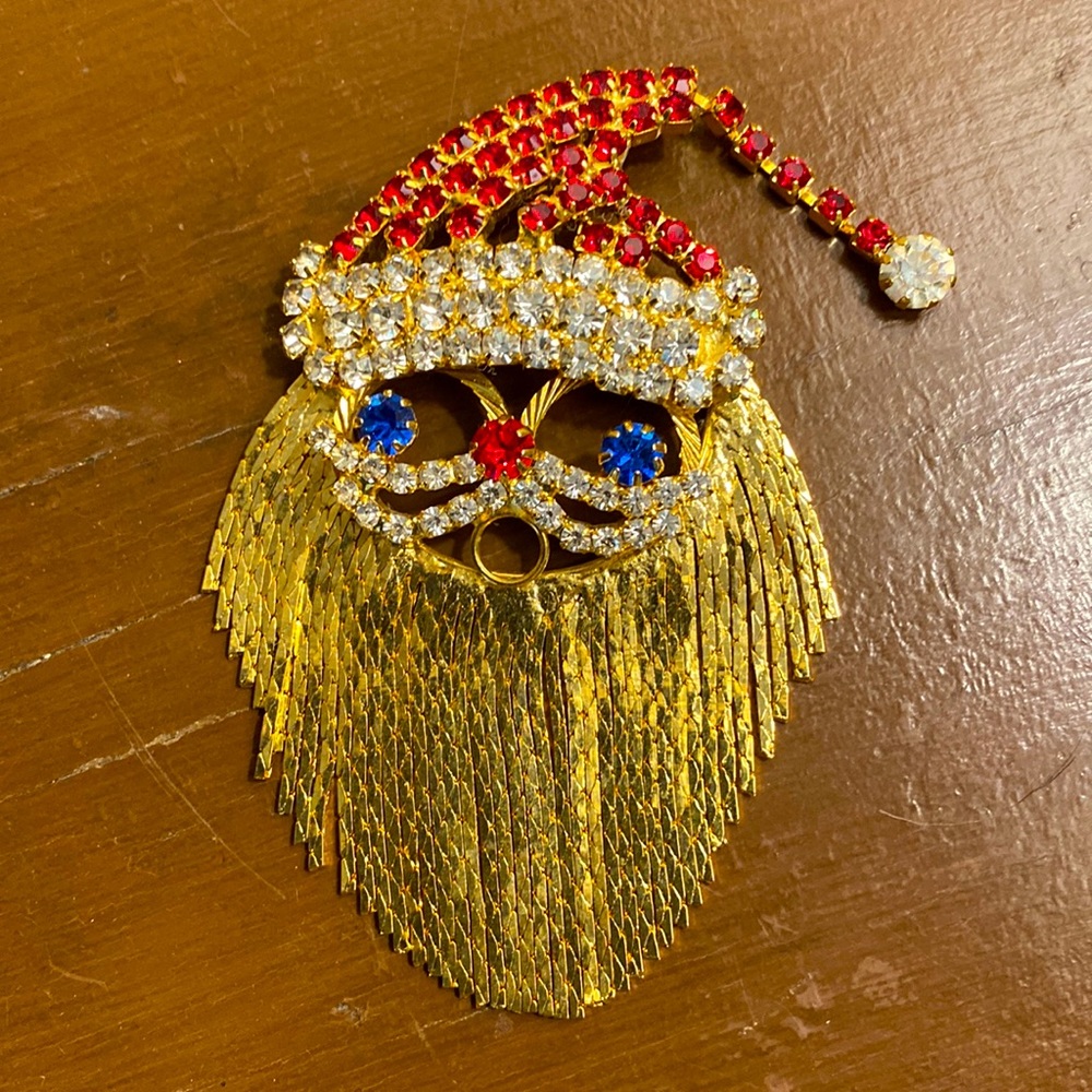 Santa Brooch/Pin